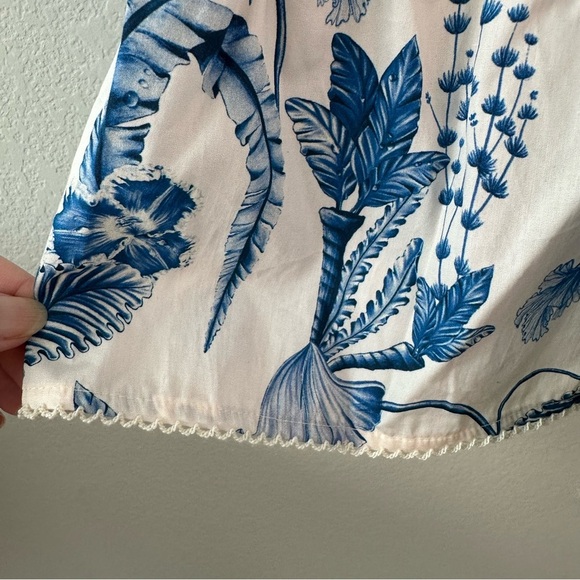AGUA BY AGUA BENDITA Lima Mini Floral Dress SZ L - Picture 7 of 15